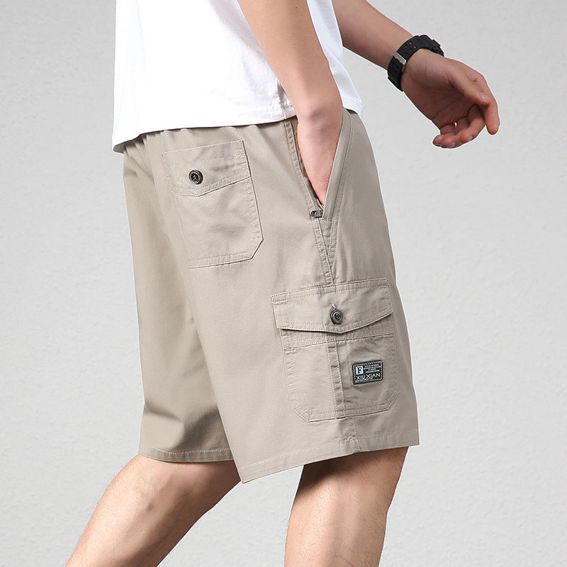 Mens Casual Stylish Loose-fit Work Shorts
