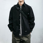 Korean-style Trendy Loose-pocket Shirt Versatile Casual Jacket For Young Men
