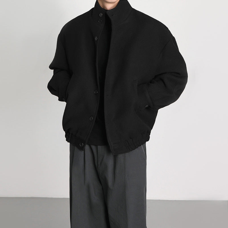 Mens Niche Designer-style British-style Coat Fashion-forward