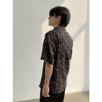 Men's Fashion Cuban Collar Retro Loose Beach Shirt