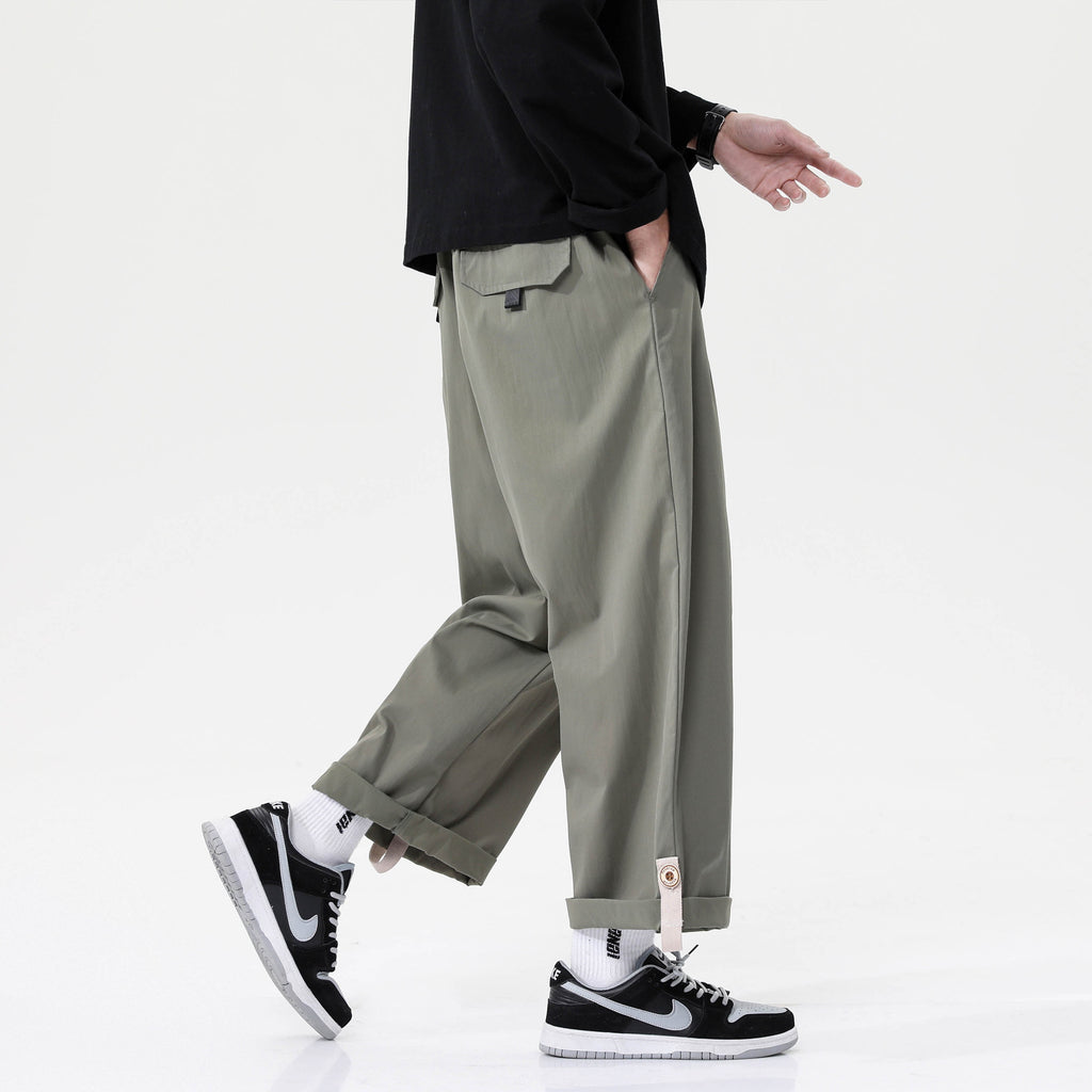 Solid Hip Hop Loose trousers