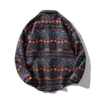 Men's Retro Fashion Long Sleeve Plaid Shirt