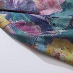 Men's Summer Cuban Collar Short Sleeve Printed Shirt Top