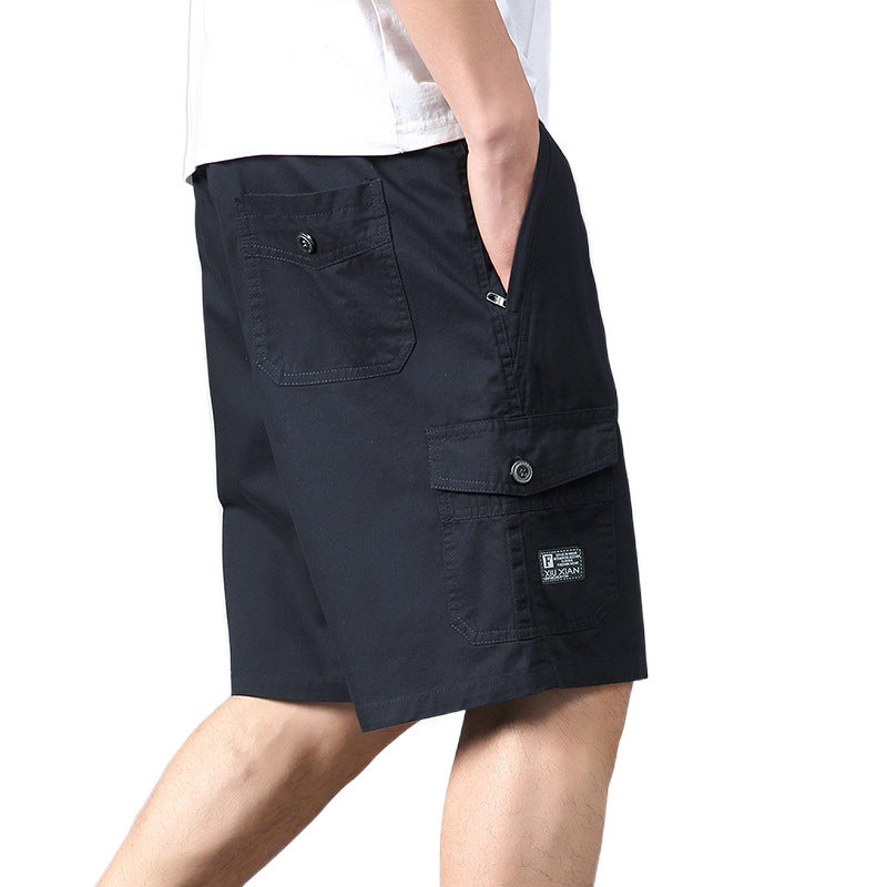 Mens Casual Stylish Loose-fit Work Shorts