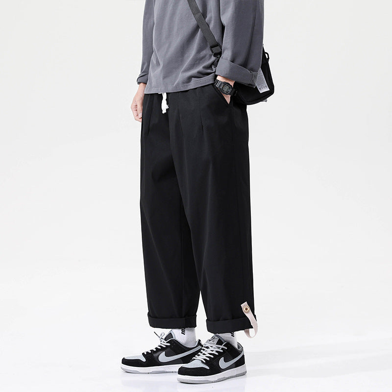 Solid Hip Hop Loose trousers