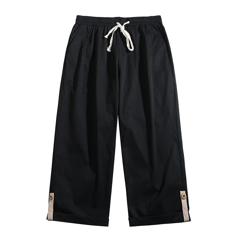 Solid Hip Hop Loose trousers