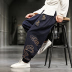 Loose Wide-leg Harem pants