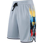 Loose Overknee Five-point Beach Workout Training Middle Pants