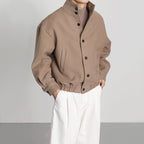 Mens Niche Designer-style British-style Coat Fashion-forward