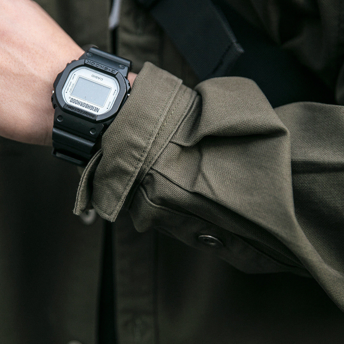 Korean-style Trendy Loose-pocket Shirt Versatile Casual Jacket For Young Men