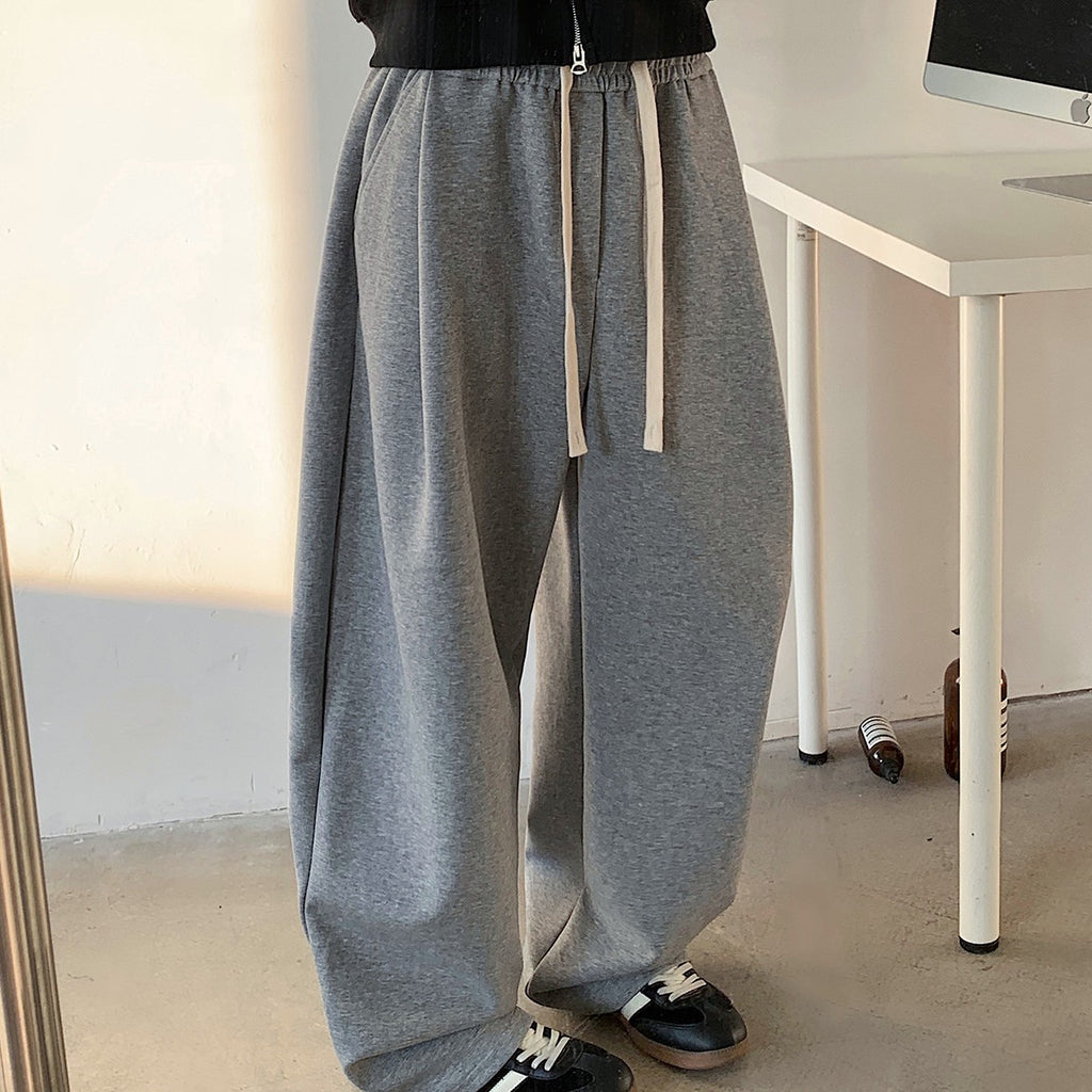 Plain Loose Track Pants