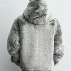 Hooded Faux Fur Jacket Coat dripkaar.com
