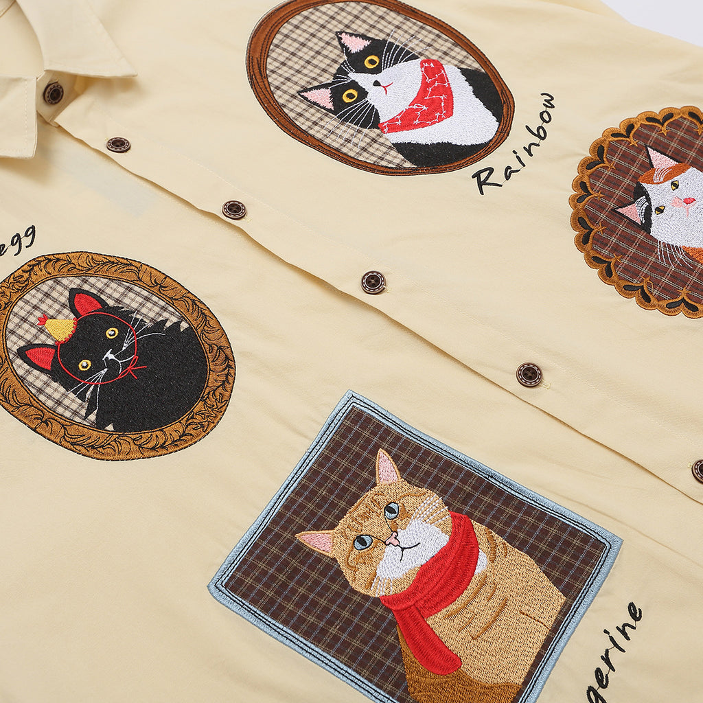 INS ERROR Cat Mirror Shirt dripkaar.com