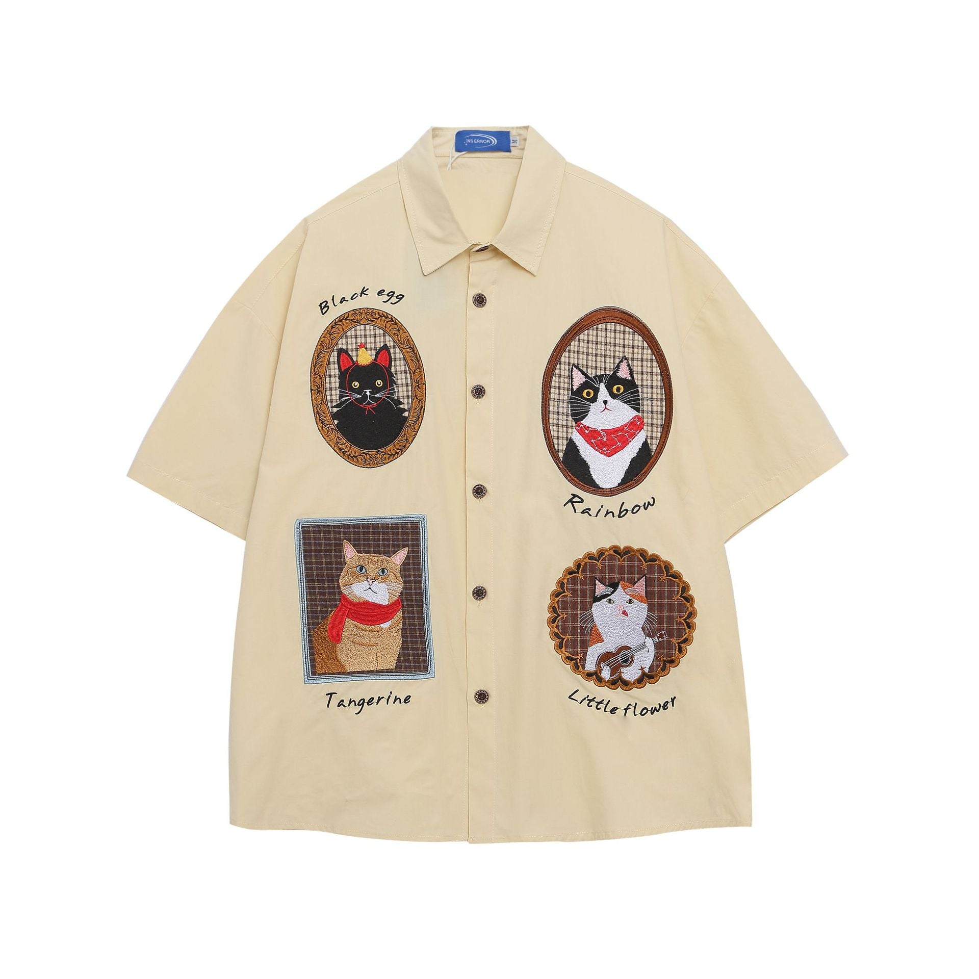 INS ERROR Cat Mirror Shirt dripkaar.com