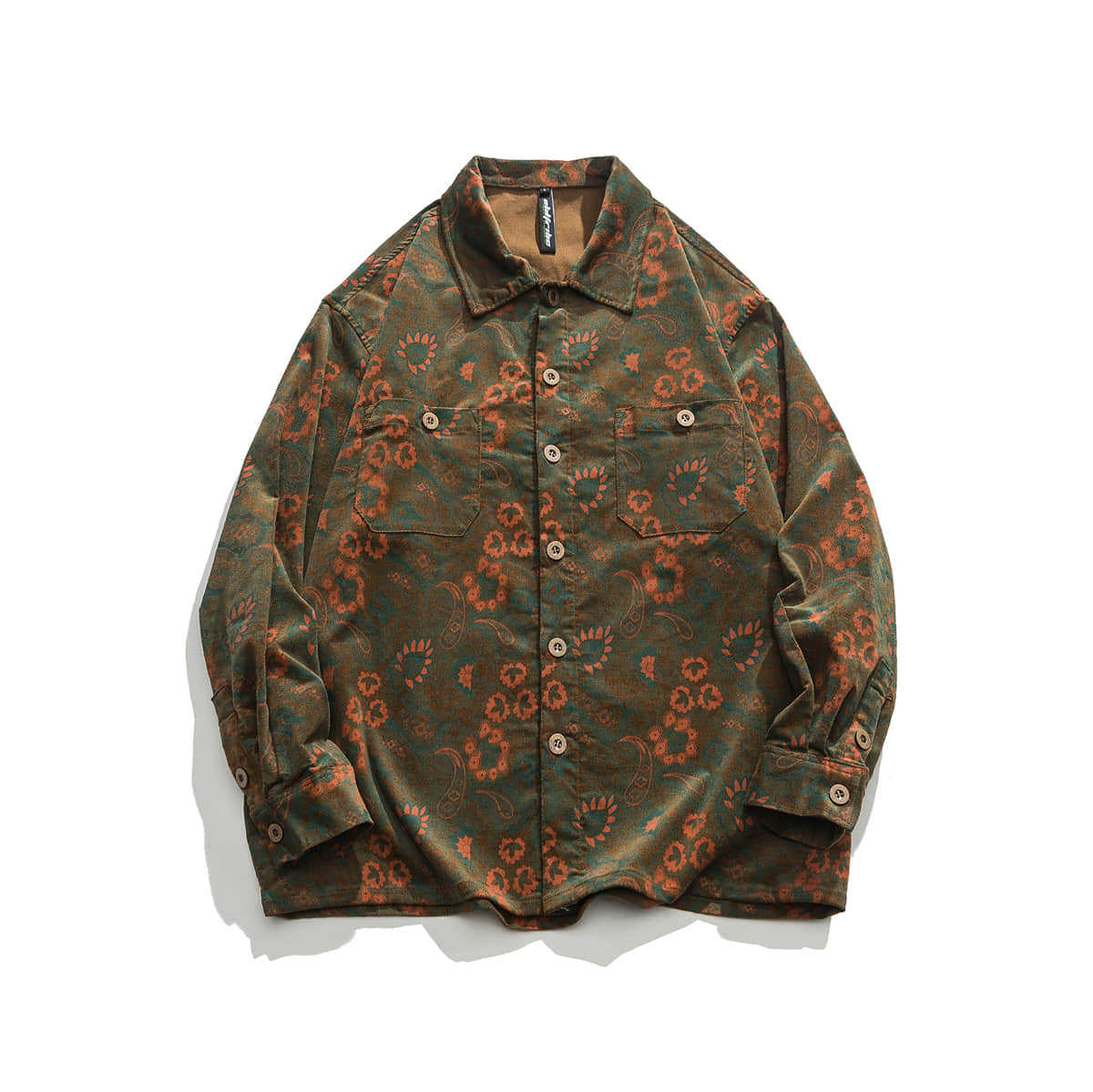 Lost Trunk Paisley Overshirt dripkaar.com