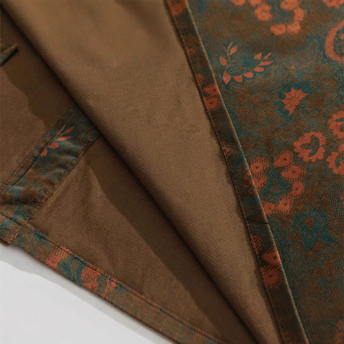 Lost Trunk Paisley Overshirt dripkaar.com