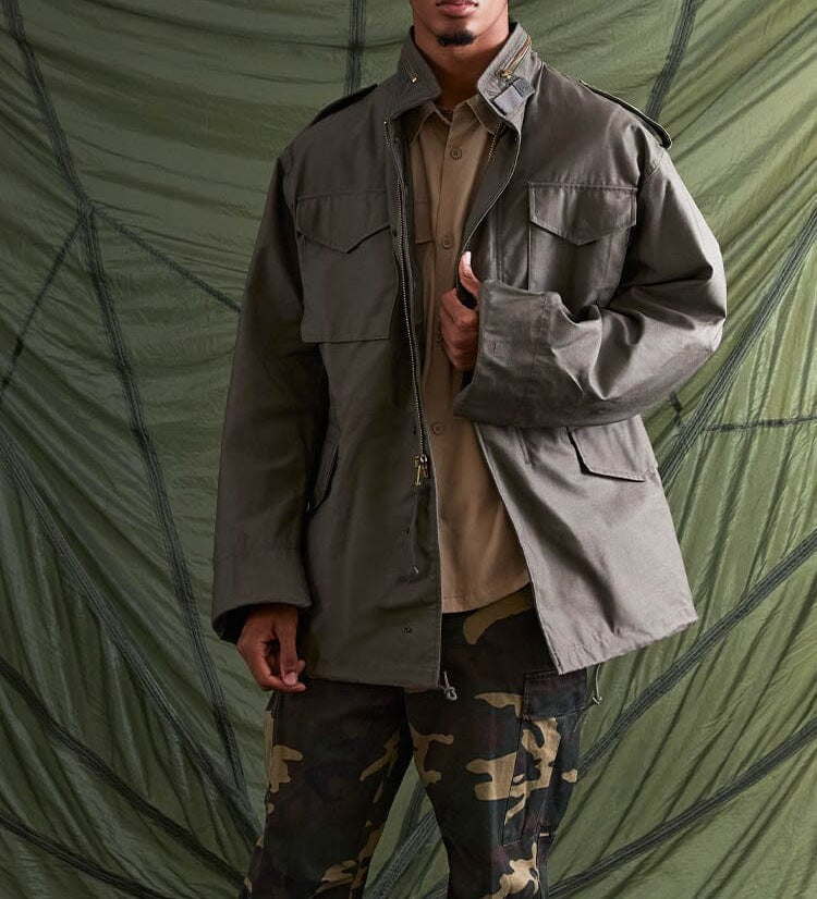 Mid-length Wear-resistant Warm Shell Jacket dripkaar.com