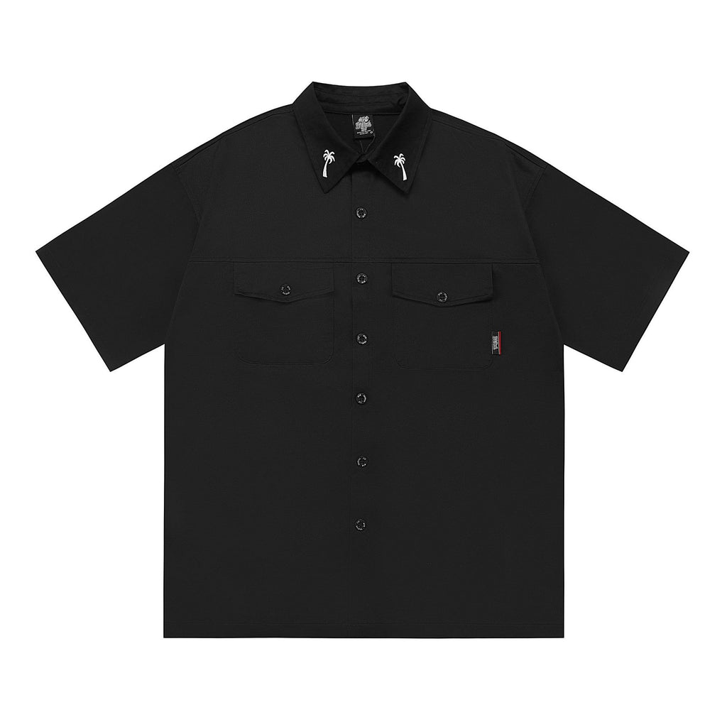 PALM COLLAR SHIRT dripkaar.com