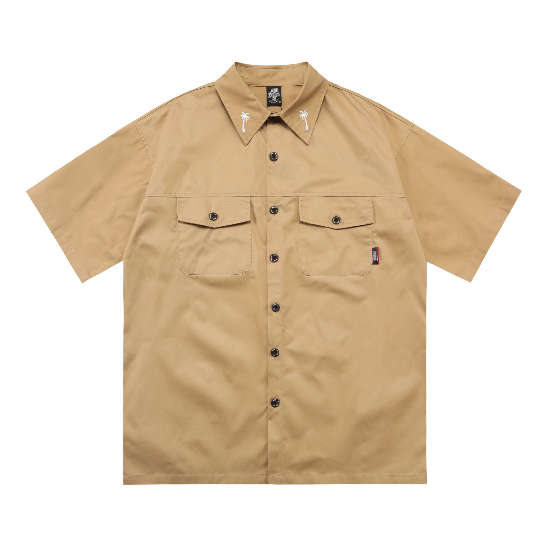 PALM COLLAR SHIRT dripkaar.com