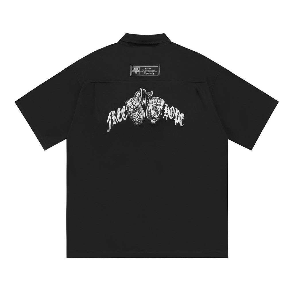 PALM COLLAR SHIRT dripkaar.com