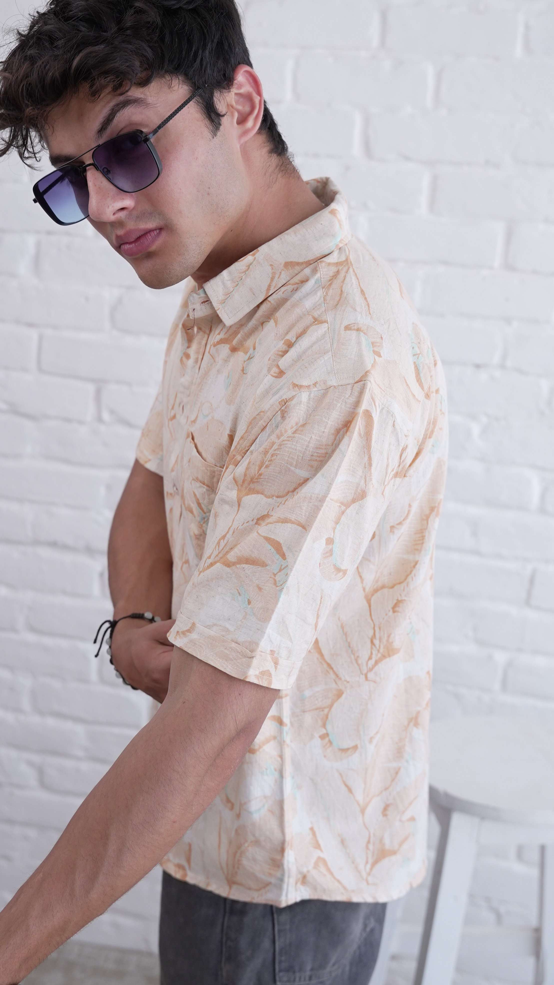 Pastel Beach Vibe Shirt for Men dripkaar.com