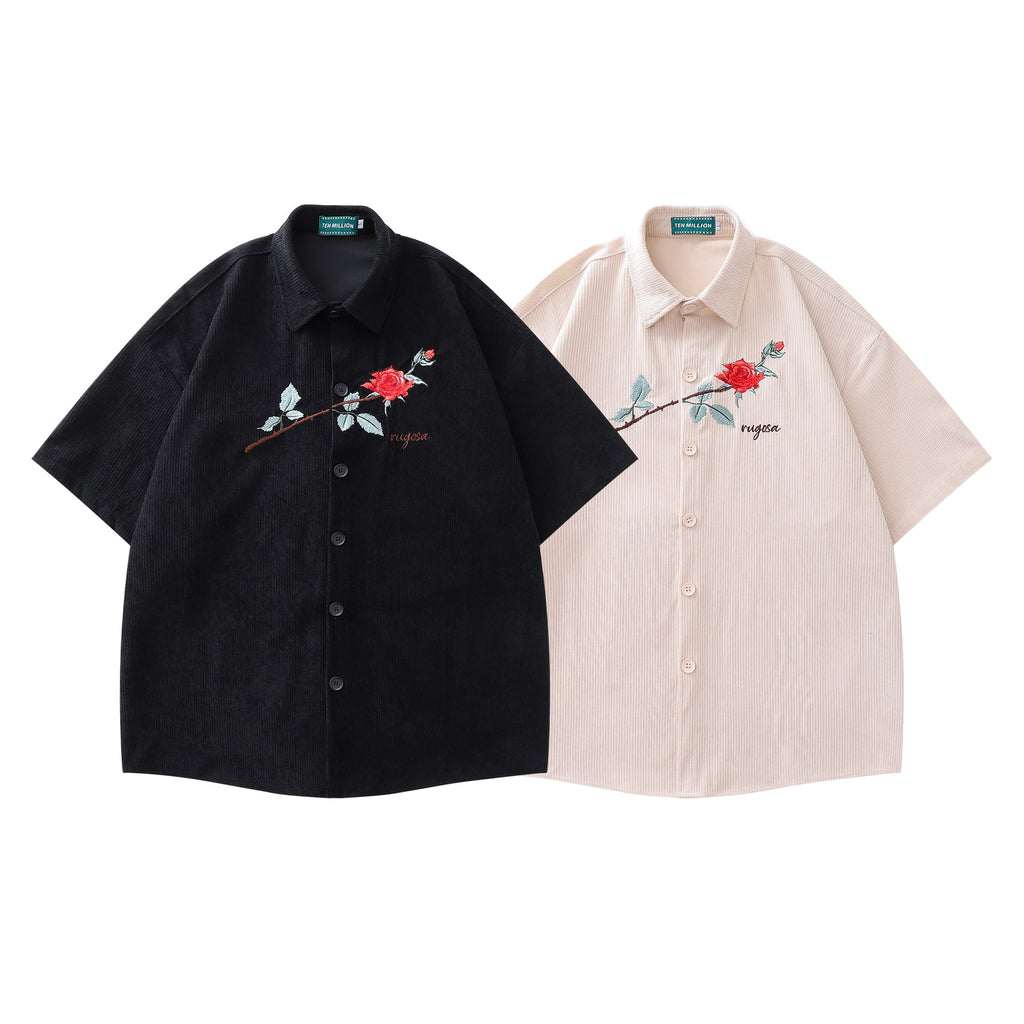 TEN MILLION Rose Shirt dripkaar.com