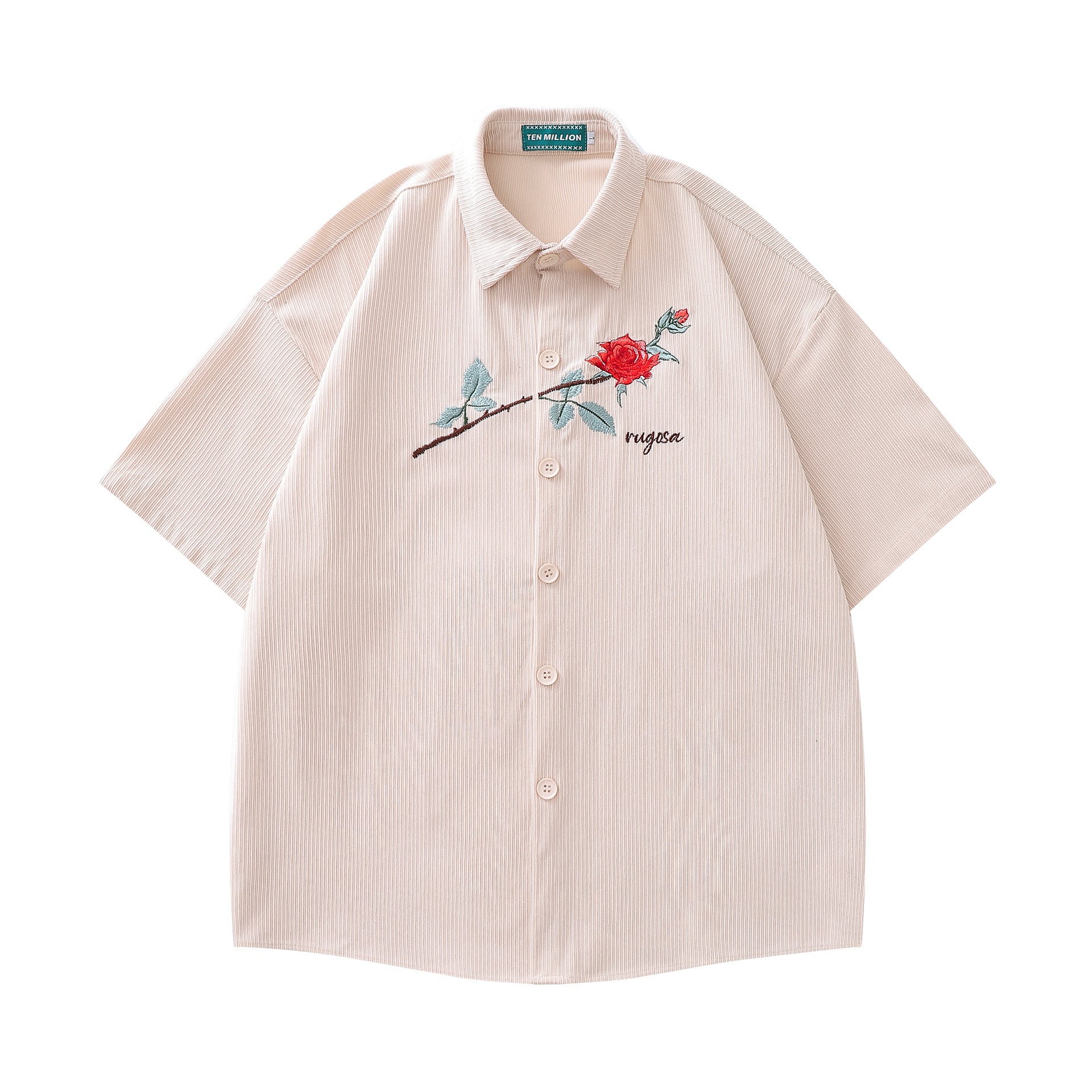 TEN MILLION Rose Shirt dripkaar.com