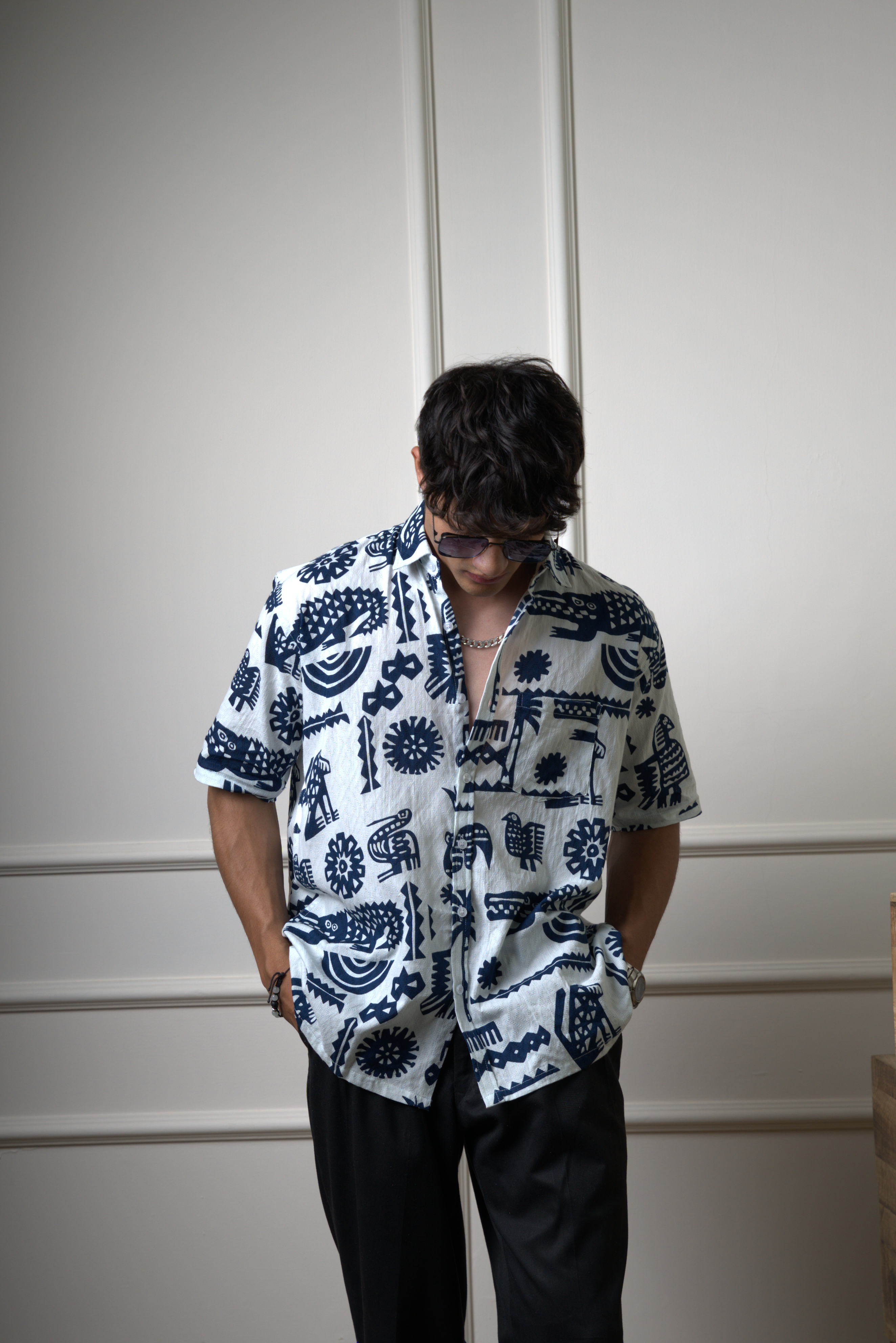 Tribal Jungle Pattern Shirt dripkaar.com