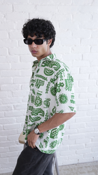 Tribal Jungle Pattern Shirt dripkaar.com