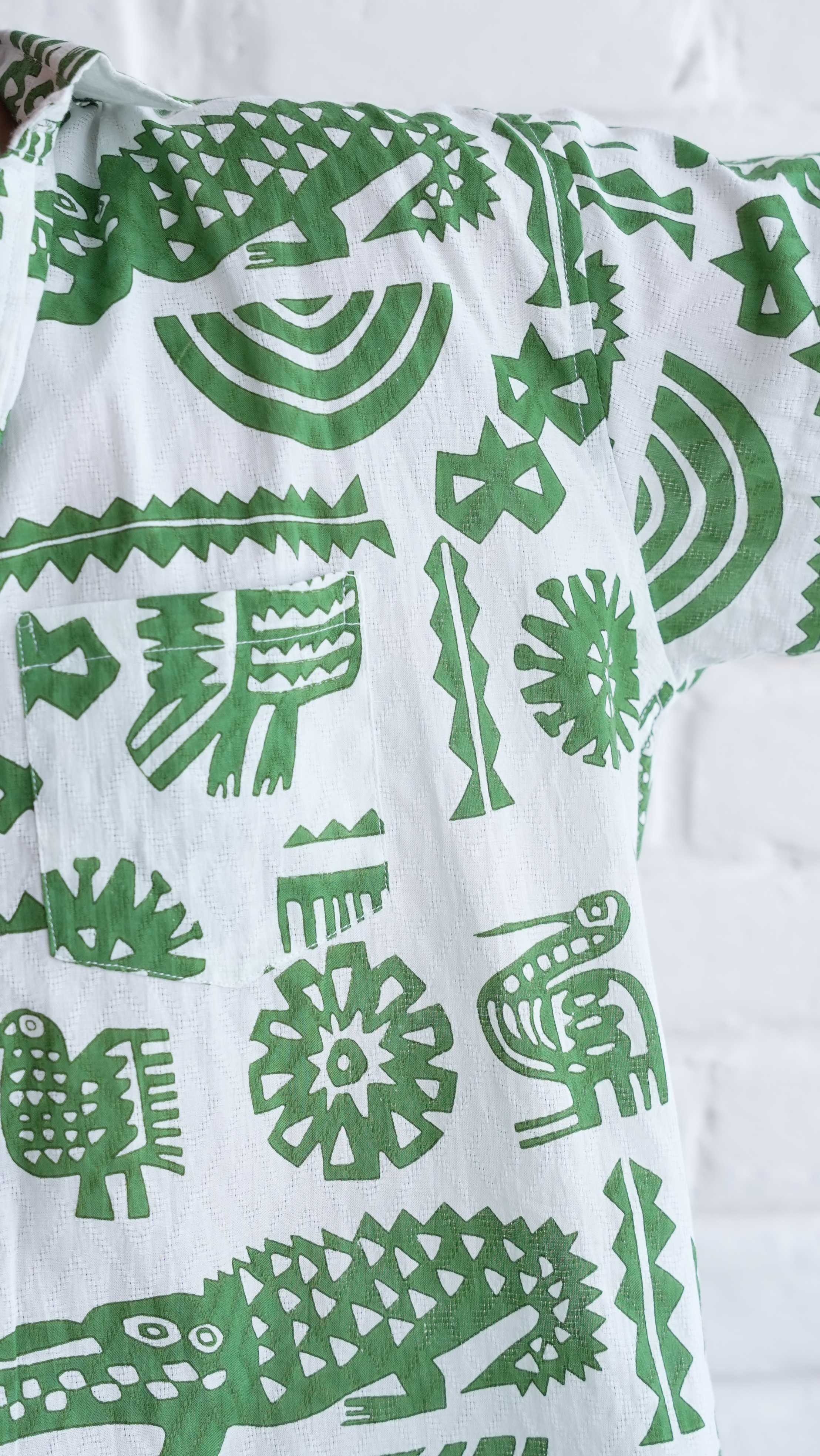 Tribal Jungle Pattern Shirt dripkaar.com