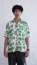 Tribal Jungle Pattern Shirt dripkaar.com