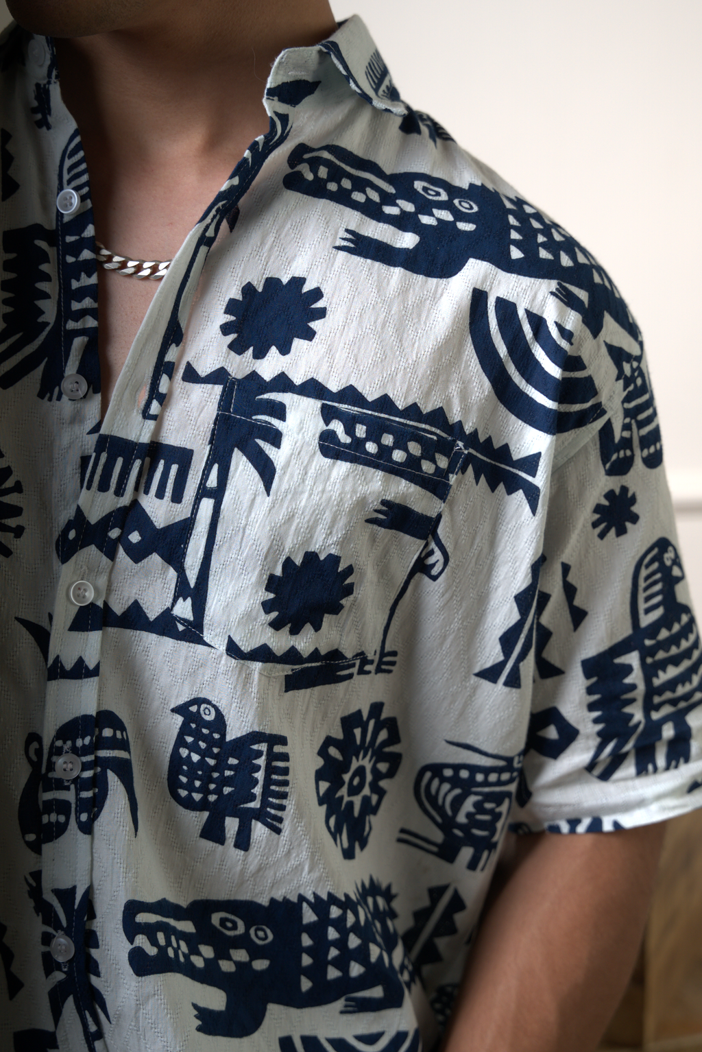 Tribal Jungle Pattern Shirt dripkaar.com
