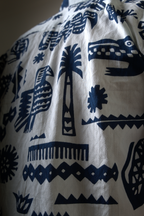 Tribal Jungle Pattern Shirt dripkaar.com