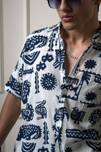 Tribal Jungle Pattern Shirt dripkaar.com