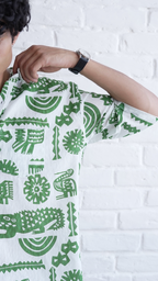 Tribal Jungle Pattern Shirt dripkaar.com