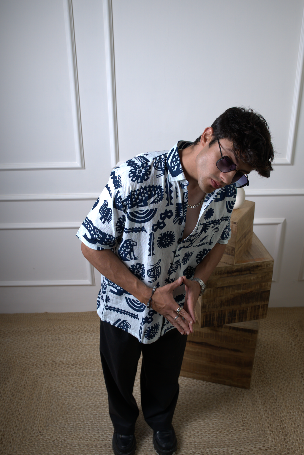 Tribal Jungle Pattern Shirt dripkaar.com