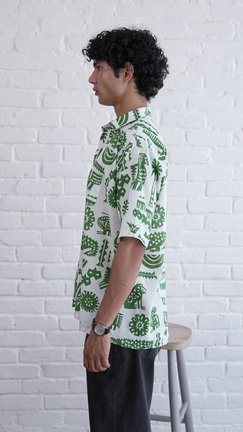 Tribal Jungle Pattern Shirt dripkaar.com