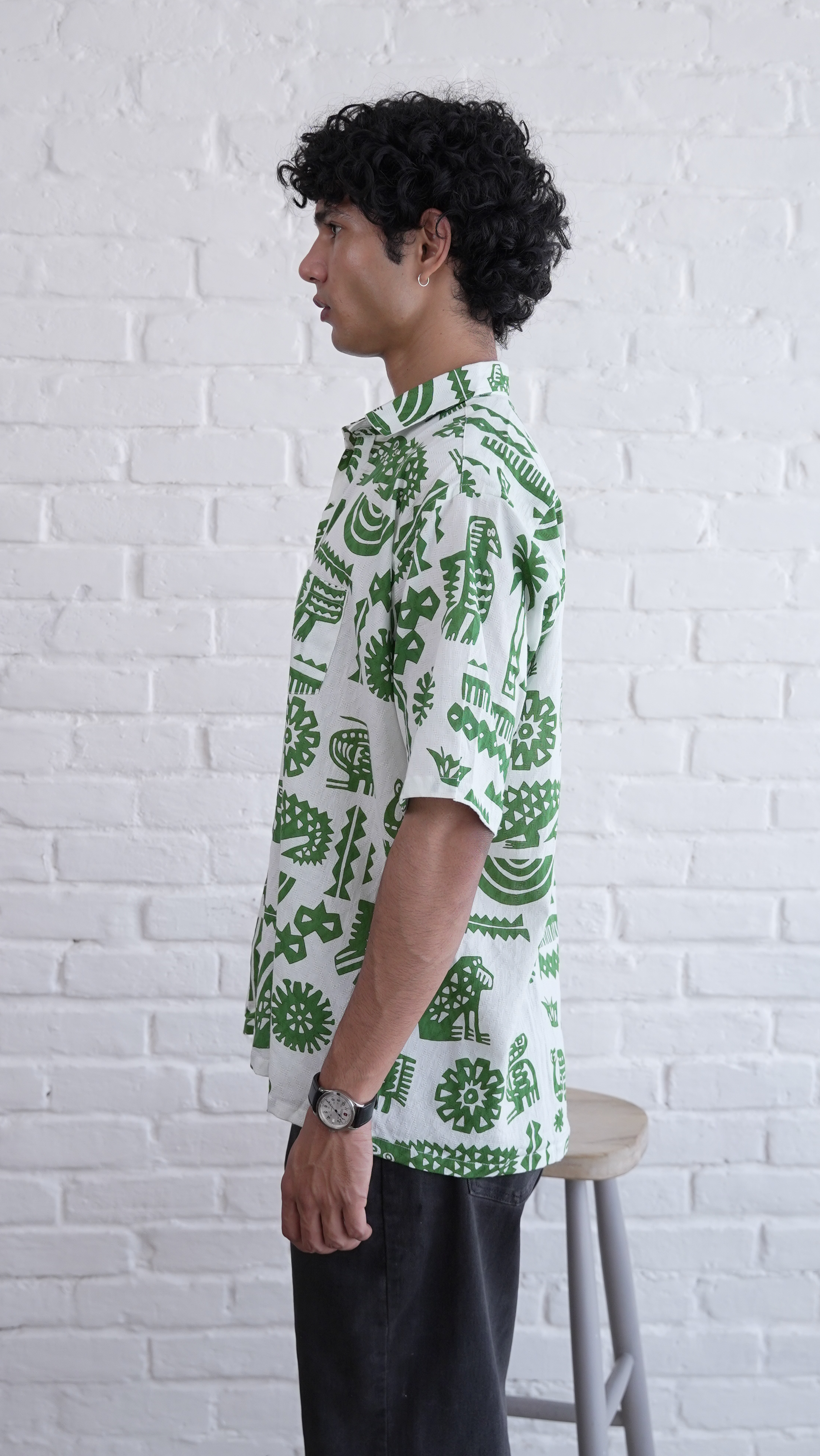 Tribal Jungle Pattern Shirt dripkaar.com