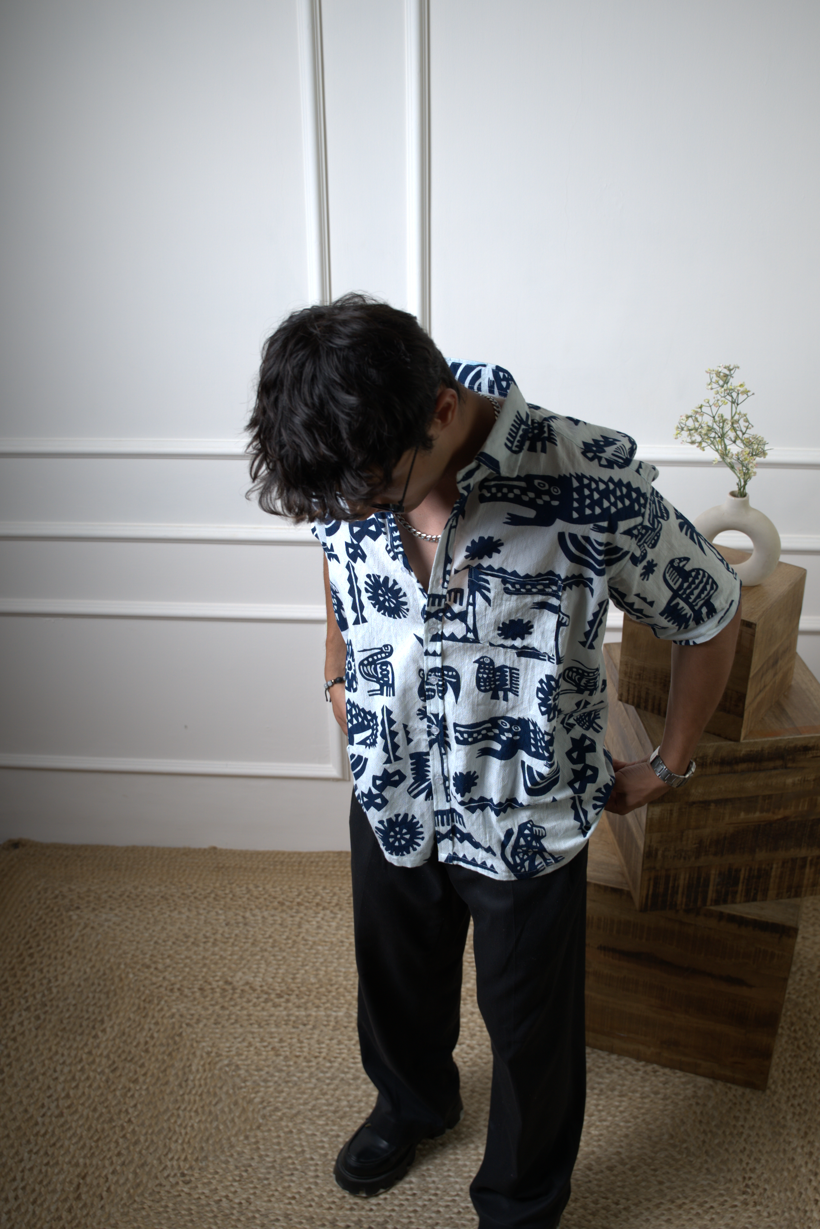 Tribal Jungle Pattern Shirt dripkaar.com