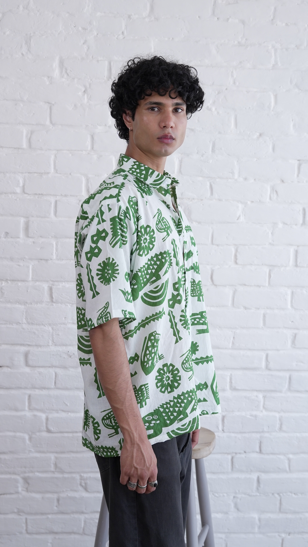 Tribal Jungle Pattern Shirt dripkaar.com