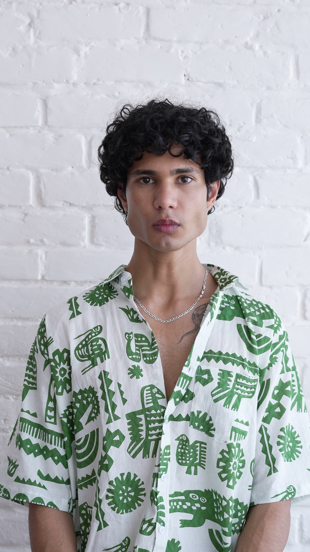 Tribal Jungle Pattern Shirt dripkaar.com