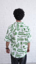 Tribal Jungle Pattern Shirt dripkaar.com