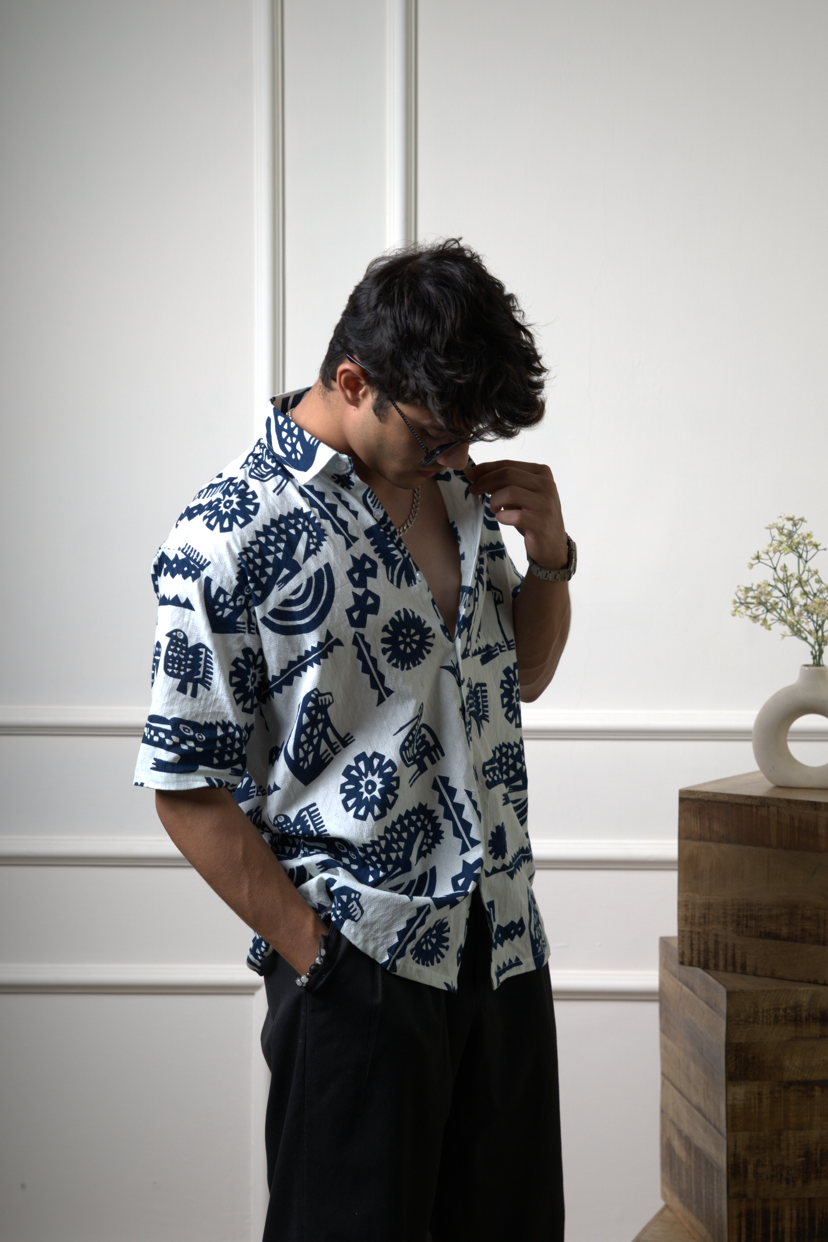 Tribal Jungle Pattern Shirt dripkaar.com