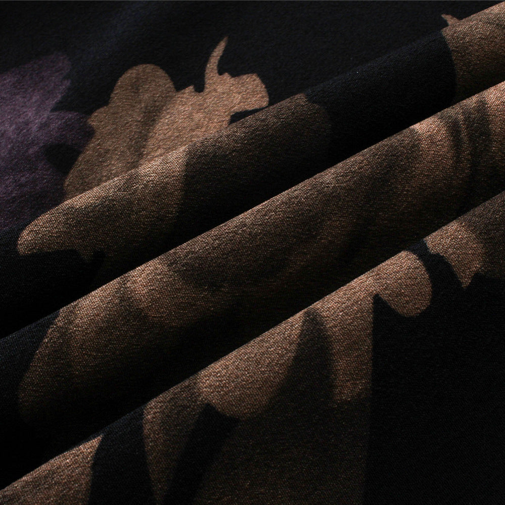 VISUAL CASTLE LEAVEs SHIRT dripkaar.com