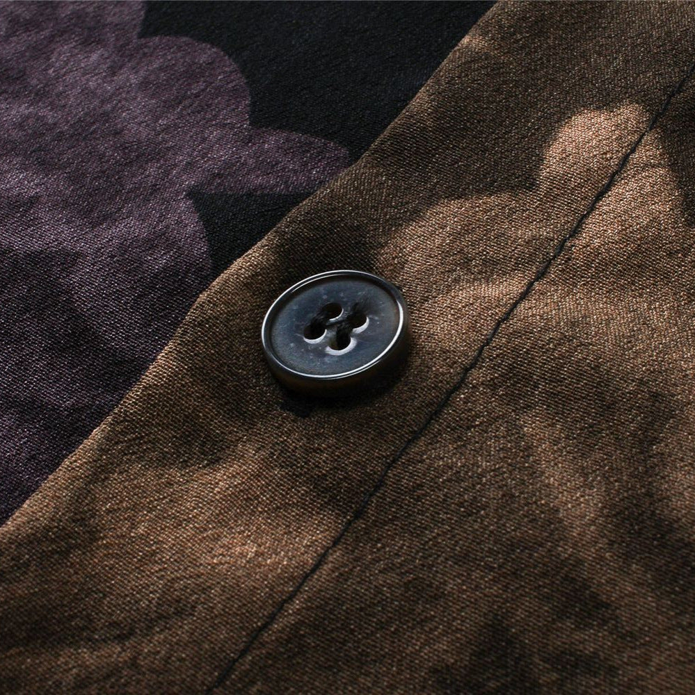 VISUAL CASTLE LEAVEs SHIRT dripkaar.com